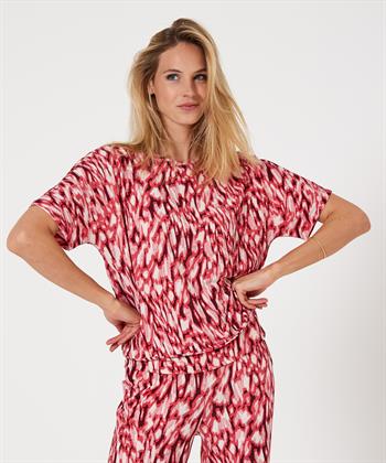 KYRA Top verwaschener Druck Ivanka