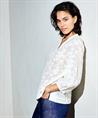 KYRA transparente Bluse Motiv Xaaf