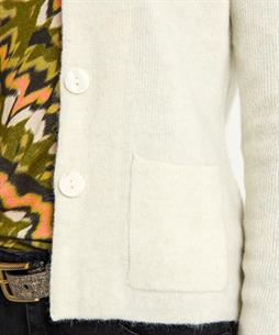KYRA Wollmischung Blazer Strickjacke Kitty