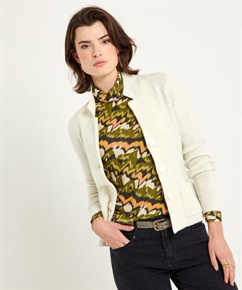 KYRA Wollmischung Blazer Strickjacke Kitty