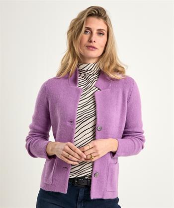 KYRA Wollmischung Blazer Strickjacke Kitty