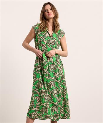 KYRA ärmelloses Kleid Blatt Suki