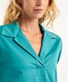 LaSalle Bluse Satin Baumwolle