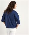 LaSalle Bluse Satin Baumwolle