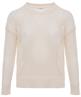 LaSalle durchbrochener Pullover Leinenmischung