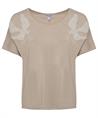 Leo & Ugo Lurex Pullover mit Perlen