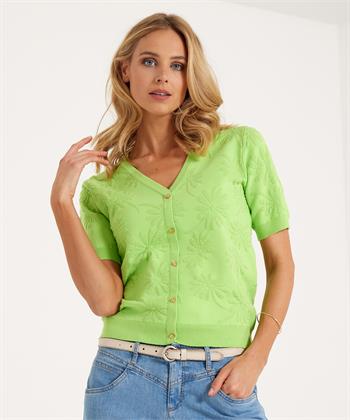 Leo & Ugo Pullover Dekoknöpfe 3d Blume
