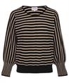 Leo & Ugo Pullover Lurex mit Streifen