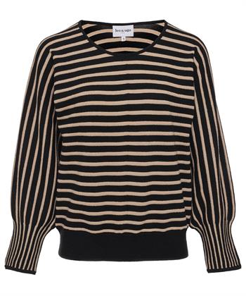 Leo & Ugo Pullover Lurex mit Streifen