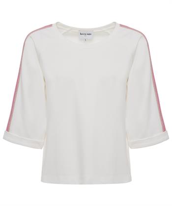Leo & Ugo Pullover rosa Paspel