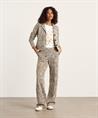 Leo & Ugo Shirt Blattdruck Perlen