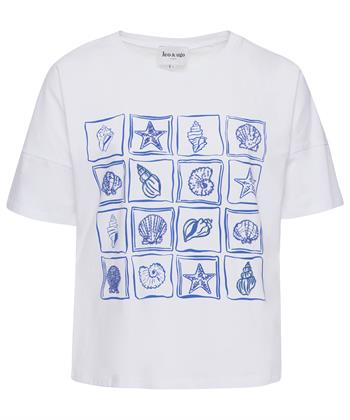 Leo & Ugo Shirt Muschelperlen