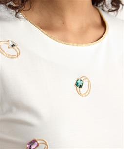 Leo & Ugo Shirt Ringe bling bling