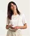 Leo & Ugo Shirt Schleife Perlen