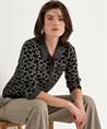 Leo & Ugo Strickjacke Jacquard-Lurex