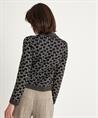 Leo & Ugo Strickjacke Jacquard-Lurex