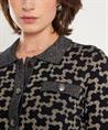 Leo & Ugo Strickjacke Jacquard-Lurex