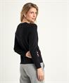 Leo & Ugo Strickjacke mit Perlen und Strassschleife