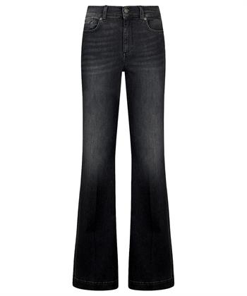 Liu Jo ausgestellte Jeans mit Strass Authentic Beat