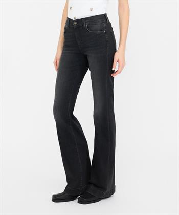Liu Jo ausgestellte Jeans mit Strass Authentic Beat