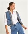 Liu Jo Bluse mit Strasssteinen