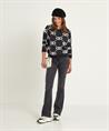 Liu Jo Pullover Logo-Muster Lurex