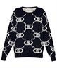 Liu Jo Pullover Logo-Muster Lurex