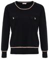 Liu Jo Pullover Lurex-Paspel