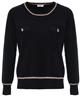 Liu Jo Pullover Lurex-Paspel