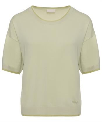 Liu Jo Pullover mit Lurexbesatz