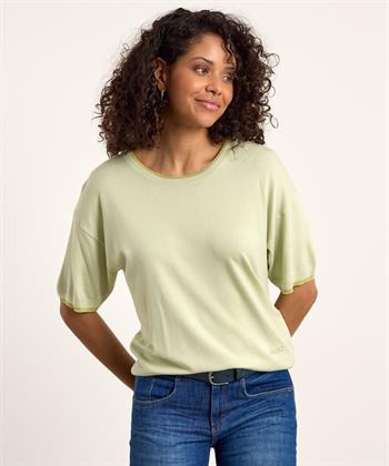 Liu Jo Pullover mit Lurexbesatz
