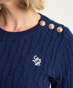 Liu Jo Pullover mit Zopfmuster