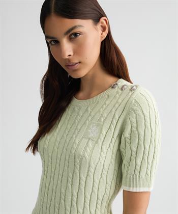 Liu Jo Pullover mit Zopfmuster
