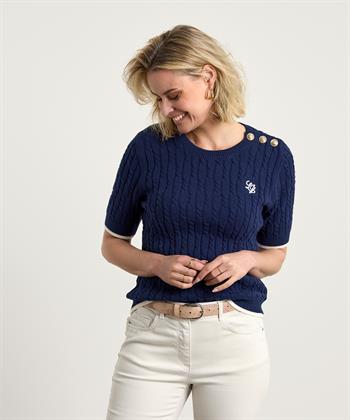 Liu Jo Pullover mit Zopfmuster