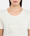 Liu Jo Shirt Metallic-Druck