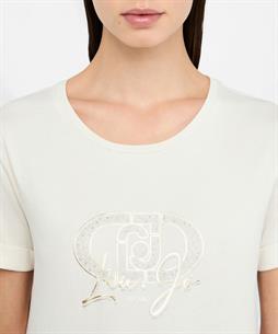 Liu Jo Shirt Metallic-Druck