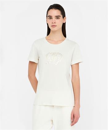 Liu Jo Shirt Metallic-Druck