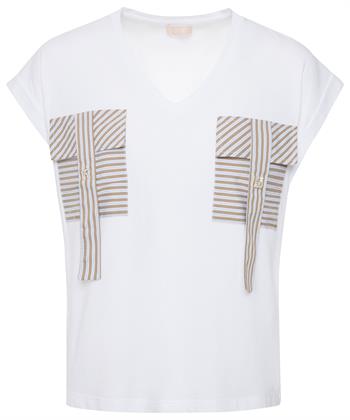 Liu Jo Shirt mit aufgesetzten Taschen