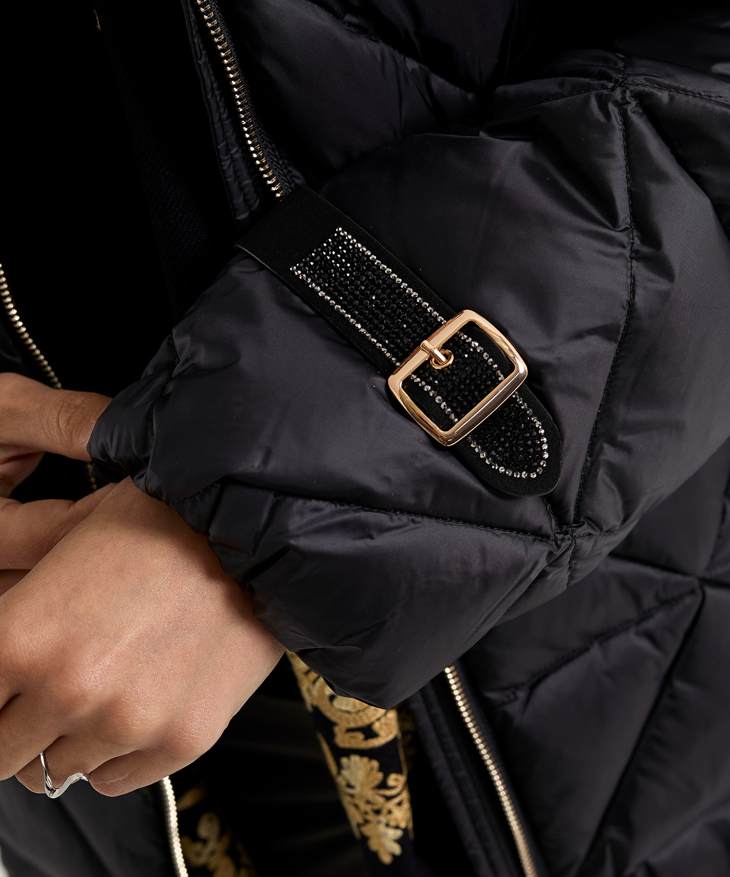 Liu Jo Steppjacke mit Kapuze