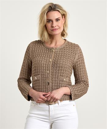 Liu Jo Strickjacke Lurex