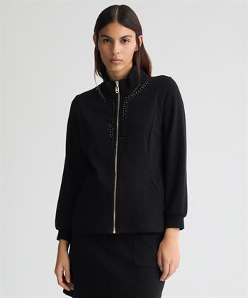 Liu Jo Sweatjacke mit Strasssteinen