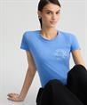 Liu Jo T-Shirt mit Logo und Strass