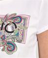 Liu Jo T-Shirt Print mit Strasssteinen
