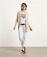 Liu Jo T-Shirt Print mit Strasssteinen