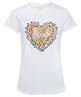 Liu Jo T-Shirt Print mit Strasssteinen