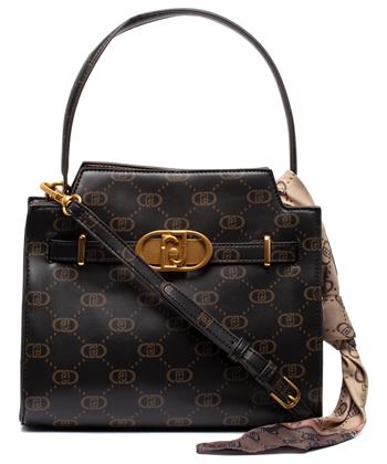 Liu Jo Tasche mit Logodruck und Schal