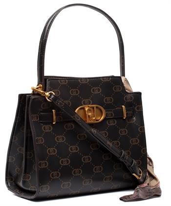 Liu Jo Tasche mit Logodruck und Schal