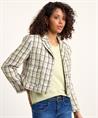 Liu Jo Tweed-Blazer kariert