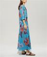 Luisa Cerano Baumwoll Voile Bluse Hibiskusblüte
