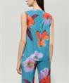 Luisa Cerano Bluse Hibiskusblüte